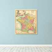 Frankrijk Canvas Afdruk (Insitu (Houten vloer))