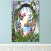 Frankrijk Canvas Afdruk (Insitu (Houten vloer))