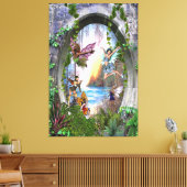 Frankrijk Canvas Afdruk (Insitu (Woonkamer))