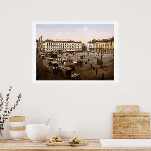  Frankrijk, Capitole de Toulouse Poster (Keuken)