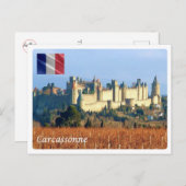 Frankrijk - Carcassonne - Briefkaart (Voorkant / Achterkant)