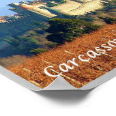 Frankrijk - Carcassonne - Poster (Hoek)