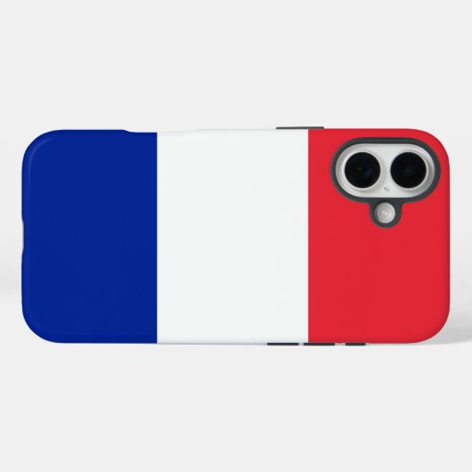 Frankrijk Case-Mate iPhone Case (Achterkant (horizontaal))