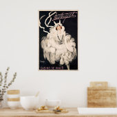 Frankrijk, Casino de Paris Oude Poster van Leonett (Keuken)