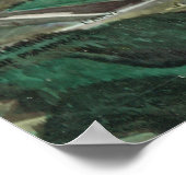 Frankrijk, Chamonix Mont Blanc, bergtop Poster (Hoek)