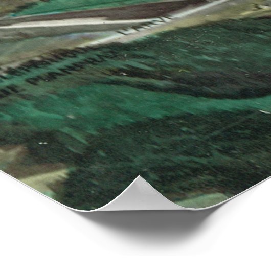  Frankrijk, Chamonix Mont Blanc, bergtop Poster (Hoek)