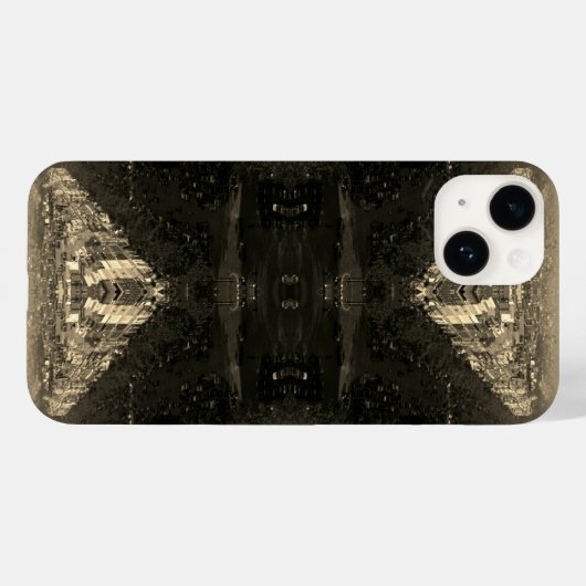 Frankrijk champs elysee avenue Case-Mate iPhone Case (Achterkant (horizontaal))