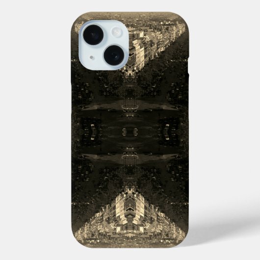 Frankrijk champs elysee avenue Case-Mate iPhone Case (Achterkant)