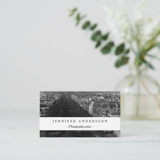  Frankrijk champs elysee avenue Visitekaartje (Staand voorkant)