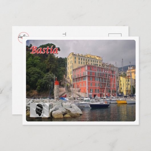 Frankrijk - Corsica - Bastia - Briefkaart (Voorkant / Achterkant)