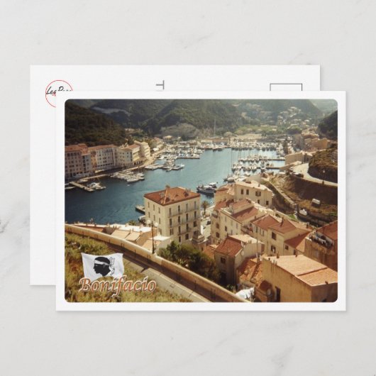 Frankrijk - Corsica - Bonifacio - Briefkaart (Voorkant / Achterkant)