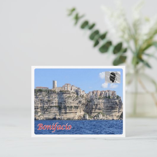Frankrijk - Corsica - Bonifacio - Briefkaart (Staand voorkant)