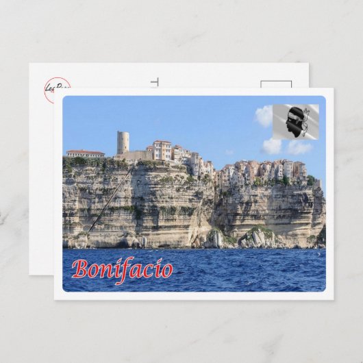 Frankrijk - Corsica - Bonifacio - Briefkaart (Voorkant / Achterkant)