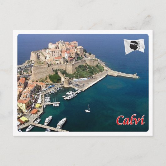 Frankrijk - Corsica - Calvi - Briefkaart (Voorkant)