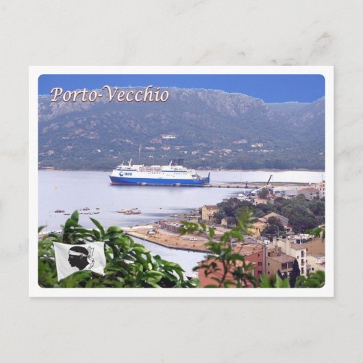 Frankrijk - Corsica - Corsica - oude haven - Briefkaart (Voorkant)