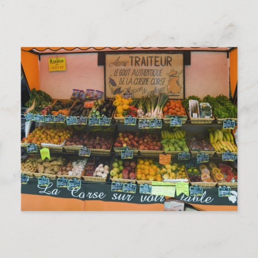 Frankrijk, Corsica. De smaak van authentieke Corsi Briefkaart (Voorkant)