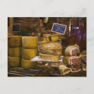 Frankrijk, Corsica. Lokale kazen en charcuterie Briefkaart