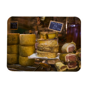 Frankrijk, Corsica. Lokale kazen en charcuterie Magneet