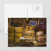 Frankrijk, Corsica. Plaatselijke kaas en charcuter Briefkaart (Voorkant / Achterkant)