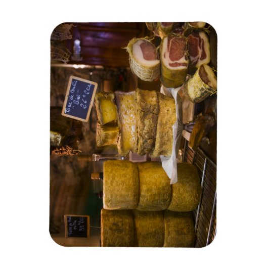 Frankrijk, Corsica. Plaatselijke kaas en charcuter Magneet (Verticaal)