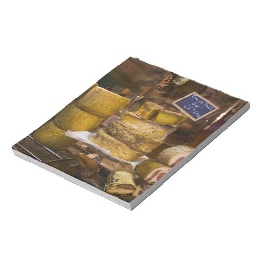 Frankrijk, Corsica. Plaatselijke kaas en charcuter Notitieblok (Linkerzijde)