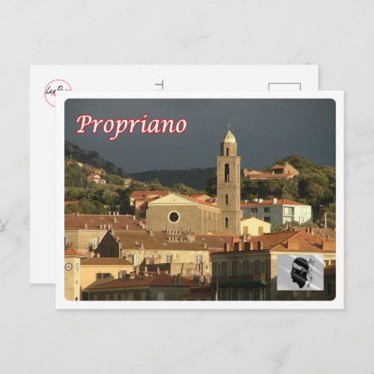 Frankrijk - Corsica - Propriano - Briefkaart (Voorkant / Achterkant)