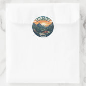 Frankrijk Corsica Reizen Ronde Sticker (Tas)
