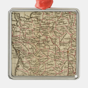 Frankrijk, departementen metalen ornament