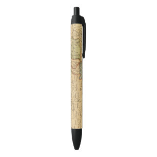 Frankrijk, Duitsland, Nederland, Zwitserland Zwarte Inkt Pen