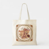 Frankrijk Eiffeltoren Boodschappentas Tote Bag (Achterkant)
