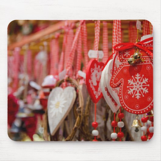 Frankrijk, Elzas, Colmar. kerstmarkt Muismat (Voorkant)