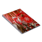 Frankrijk, Elzas, Colmar. kerstmarkt Notitieboek (Rechterzijde)