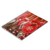 Frankrijk, Elzas, Colmar. kerstmarkt Notitieboek (Linkerzijde)