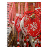 Frankrijk, Elzas, Colmar. kerstmarkt Notitieboek (Voorkant)