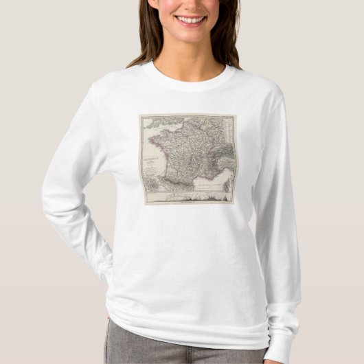 Frankrijk en Zwitserland T-shirt (Voorkant)