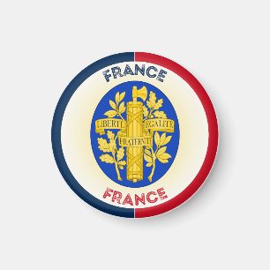 Frankrijk Erfgoed Embleem Magneet