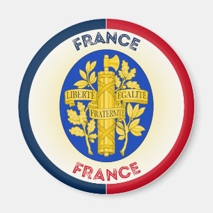 Frankrijk Erfgoed Embleem Magneet