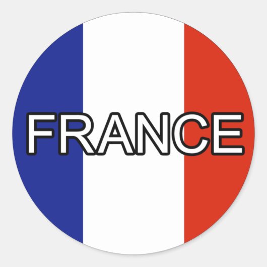 Frankrijk Euro Sticker (Voorkant)