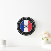 Frankrijk Flag Elegant Ronde Klok (Huis)