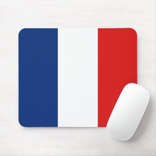 Frankrijk Flag Mousepad Muismat (Met muis)