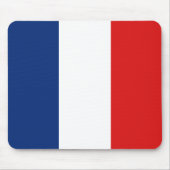 Frankrijk Flag Mousepad Muismat (Voorkant)