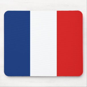 Frankrijk Flag Mousepad Muismat