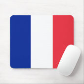 Frankrijk Flag Mousepad Muismat (Met muis)