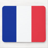 Frankrijk Flag Mousepad Muismat (Voorkant)