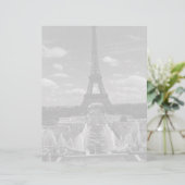  Frankrijk Fontain Chaillot Tower Eiffel (Staand voorkant)