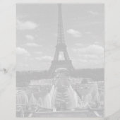  Frankrijk Fontain Chaillot Tower Eiffel (Achterkant)