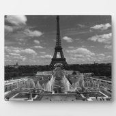  Frankrijk Fontains Tower Eiffel Fotoplaat (Voorkant)