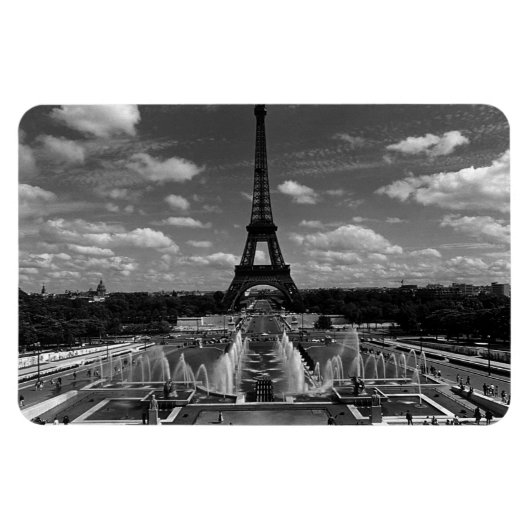Frankrijk Fontains Tower Eiffel Magneet (Horizontaal)