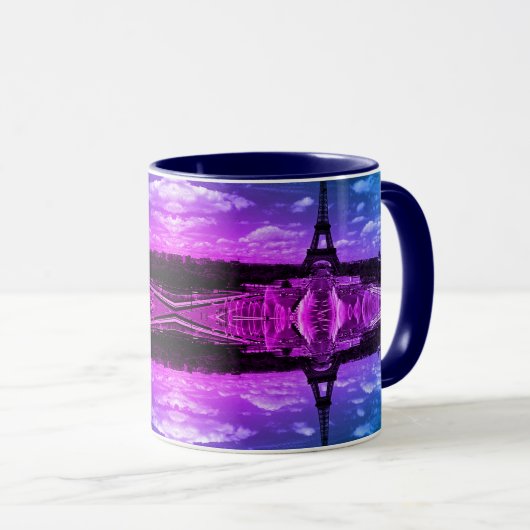 Frankrijk Fontains Tower Eiffel Mok (Voorkant rechts)