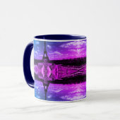  Frankrijk Fontains Tower Eiffel Mok (Voorkant links)